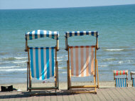 Deckchairs at Shanklin