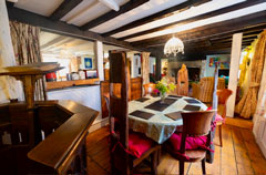 Christmas Cottage, Godshill, Isle of Wight. 17th Century cottage in the centre of village