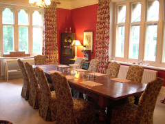 The Old Rectory, Whitwell, Isle of Wight. Victorian, Gothic rectory offering luxury B&B accommodation