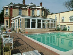 Hotel with swimming pool, Priory Manor Hotel, Shanklin, Isle of Wight