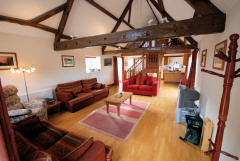 Red Barn, Rookley, Isle of Wight. Self catering accommodation in a rural setting