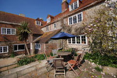 Tapnell Manor, Yarmouth, Isle of Wight. Large manor house with ten bedrooms and extensive garden