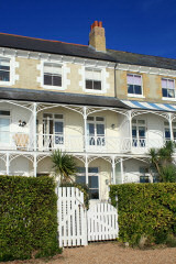 Seafront holiday home